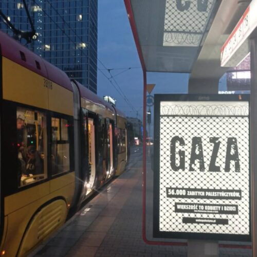 Akcja „Billboard dla Palestyny” dobiegła końca