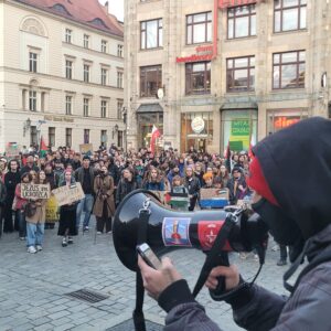 Wrocław 02.10.2025 - Marsz przeszedł głównymi ulicami Centrum