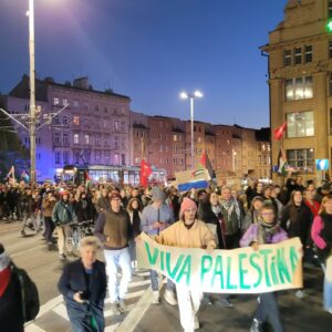 Wrocław 02.10.2025 - Marsz przeszedł głównymi ulicami Centrum