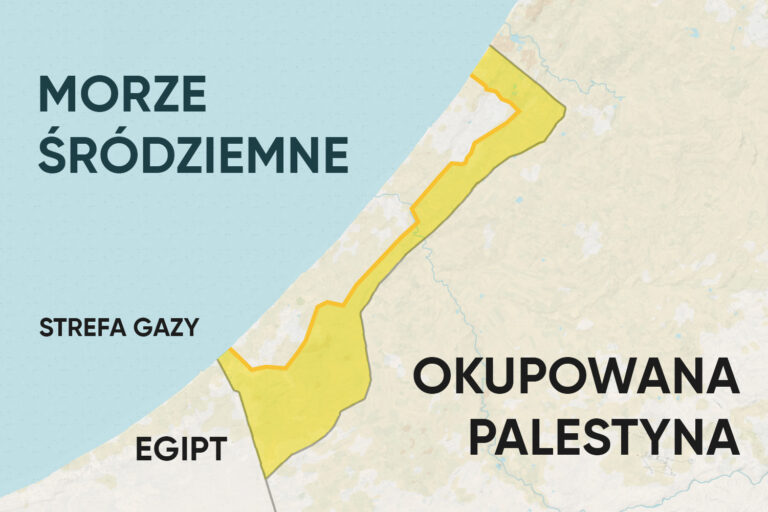 Wojsko izraelskie ma wycofać się za tzw. „żółtą linię”. Izrael będzie kontrolować i utrzymywać 53 procent terytorium Strefy Gazy.