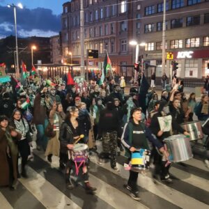 Wrocław 02.10.2025 - Marsz przeszedł głównymi ulicami Centrum