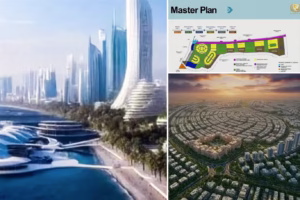 „Plan generalny Nowej Gazy, przedstawiony przez Jareda Kushnera, zięcia Donalda Trumpa (Rada Pokoju)”